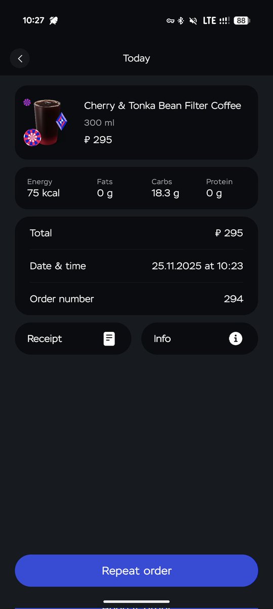 Так, вот официально моя новая имба в Дринките.

Планирую этим питаться всю зиму.