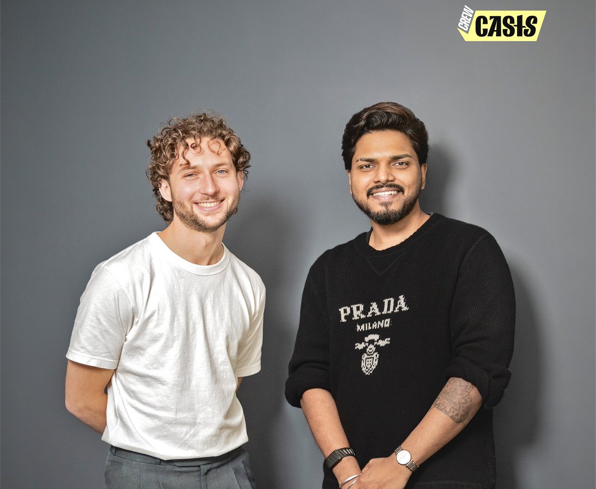 thecrewcasts's tweet photo. Sat down with Isaac today for a really honest CREWcasts session on building, experimenting and backing yourself as a young founder. 🎙️

Hosted by Ruchi . Excited to drop this one soon.

#CREWcasts #startupstories https://t.co/OUqS6hOtXT