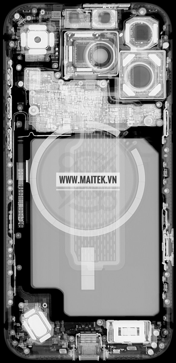 ha_thai_hung's tweet image. Lôi con iPhone 17 Pro Max và iPhone Air ra chụp xem lòng mề nó thế nào😎
#maitek, #pcb, #smt, #rework