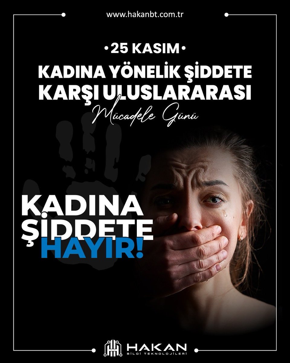 25 Kasım Kadına Yönelik Şiddete Karşı Mücadele Günü
Şiddete karşı birlikte güçlüyüz.

#kadınaşiddetehayır