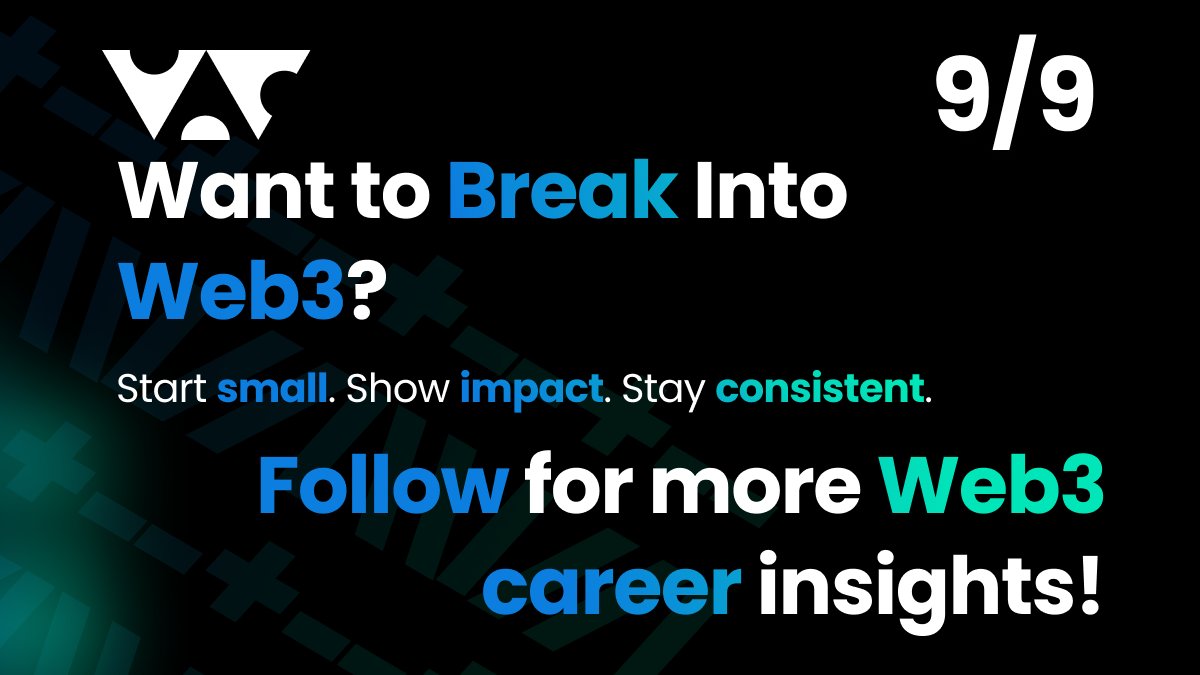 Follow us for more Web3 Insights

#Web3Careers #BlockchainJobs #CryptoJobs #NFTCommunity #DAOs #Web3Recruitment #CareerTips #VAPGroup