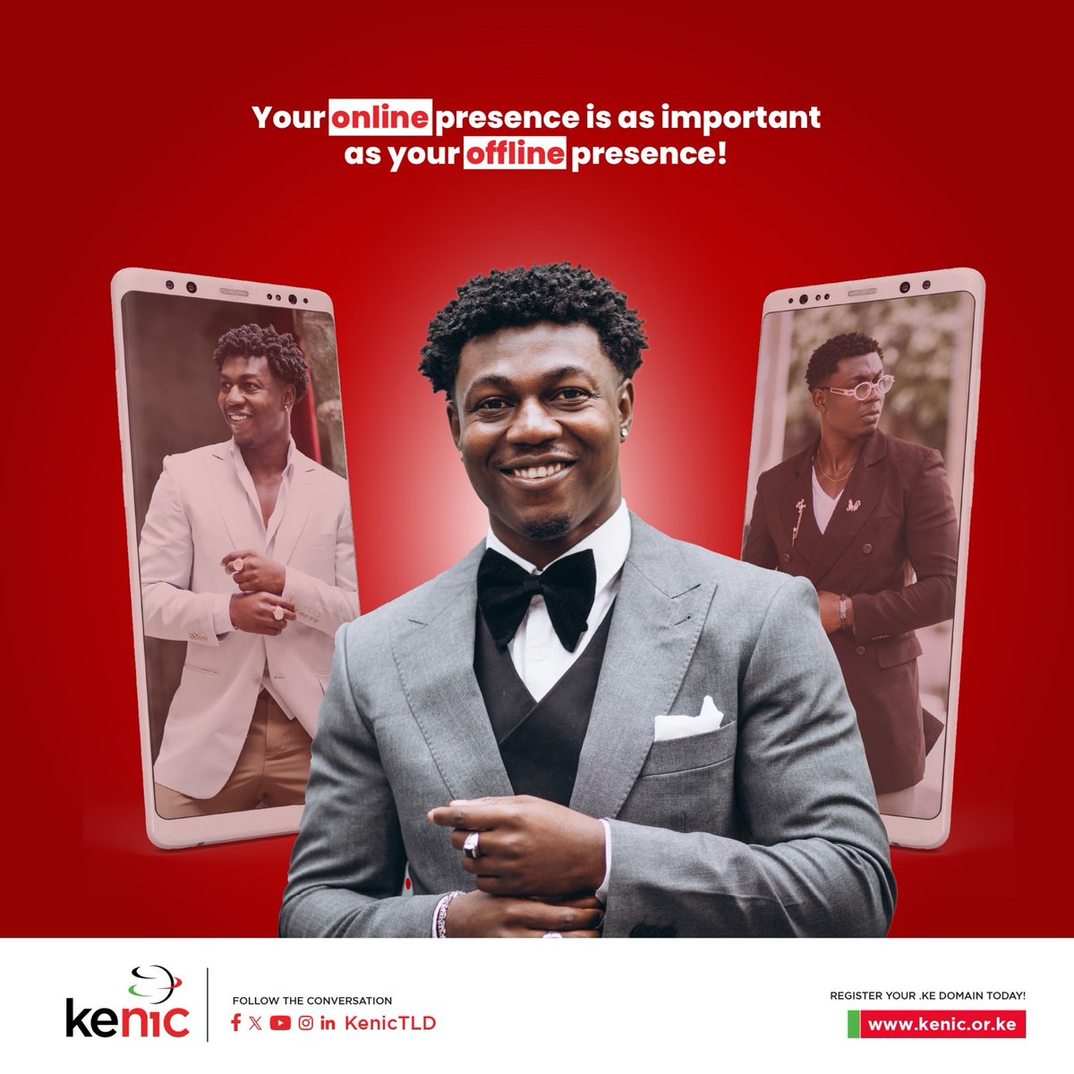 KenicTLD's tweet image. Whether your world is built on craft, talent, or your professional image, a strong online presence takes it even further.

Secure your .KE domain today and strengthen your digital identity.

Visit kenic.or.ke/licensed-regis… for top deals on domains, email &amp;amp; web hosting. 
#DotKE