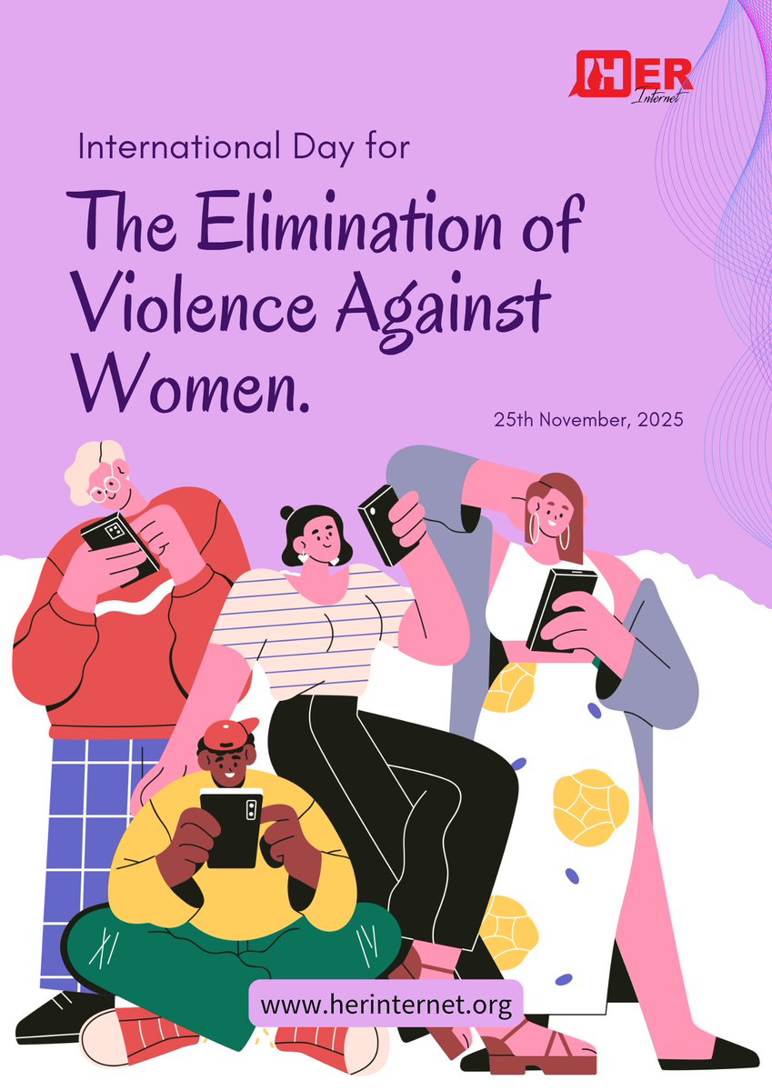 Today marks the #InternationalDayfortheEliminationofViolenceAgainstWomen and as we begin the #16DaysofActivism,  themed “UNiTE to End Digital Violence against All Women and Girls.” 

With rising cases of  #TFGBV, this day reminds us why womxn’s online safety must be protected.