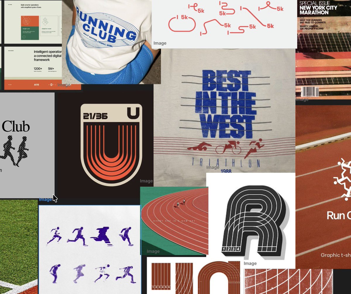 Vintage running vibe it’s my next site mood!