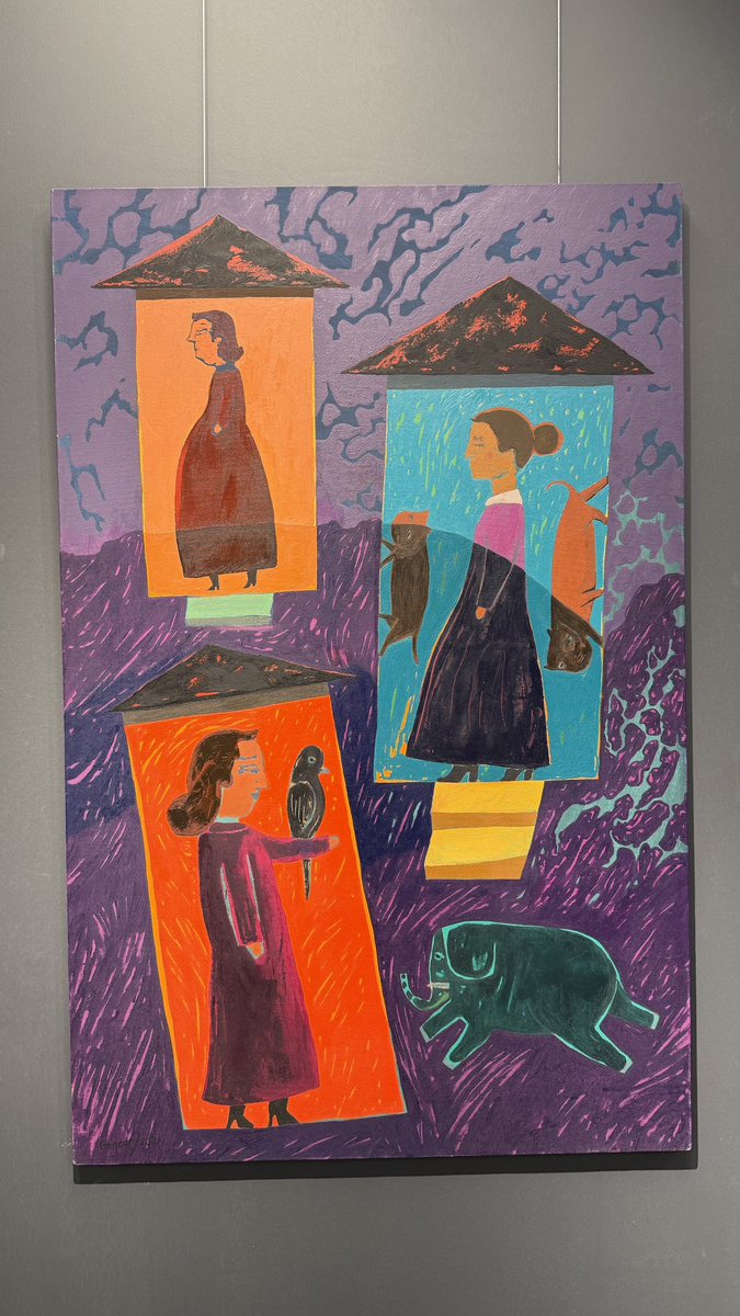 ÖZKAN GENCER
Üç Kadın
Three Women
2021
Tuval Üzerine Yağlıboya
Oil on Canvas
140 x 90 cm.