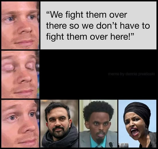 Send them all back, and then fight them over there and put an end to their cult. That's how we should be doing things.