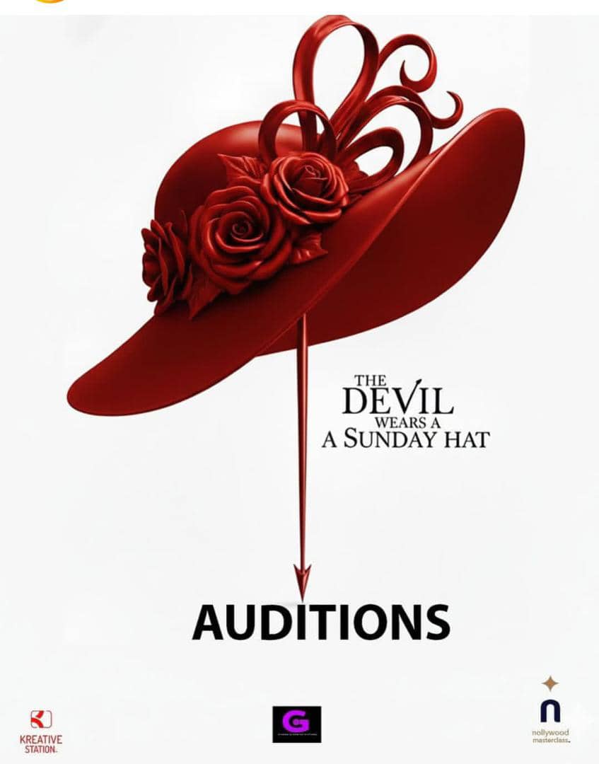 shellosmedia's tweet image. New audition for a movie titled &quot;The Devil Wears A Sunday Hat&quot;

Share

Tag an actor 

nollywoodmasterclass.com/the-devil-wear…

#shellos
#shellosmedia
#audition
#castingcall