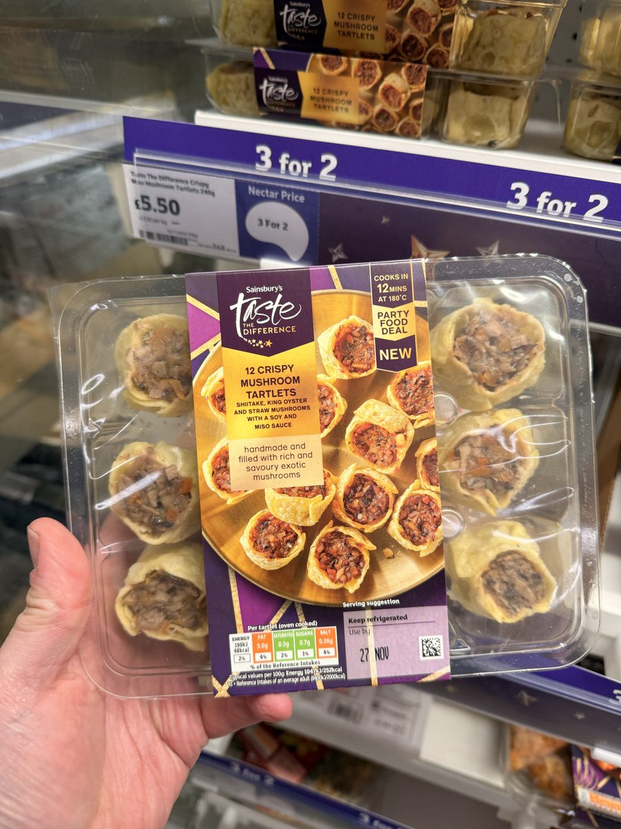 All_Things_New_'s tweet image. Festive Finds! 🎄 At Sainsbury’s @sainsburys #sainsburys #tastethedifference #christmas #partyfood #wellthisisnew