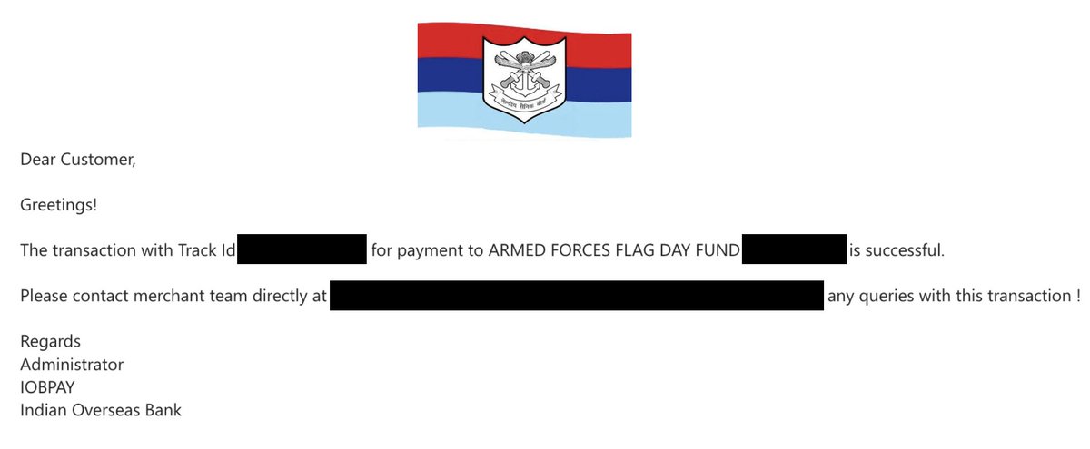 The Armed Forces Flag Day Fund (AFFDF) is a fund in India used for the welfare of ex-servicemen, war widows, and their dependents. The fund is often promoted through the distribution of token flags on Flag Day, December 7th, to encourage donations
Purpose : To provide