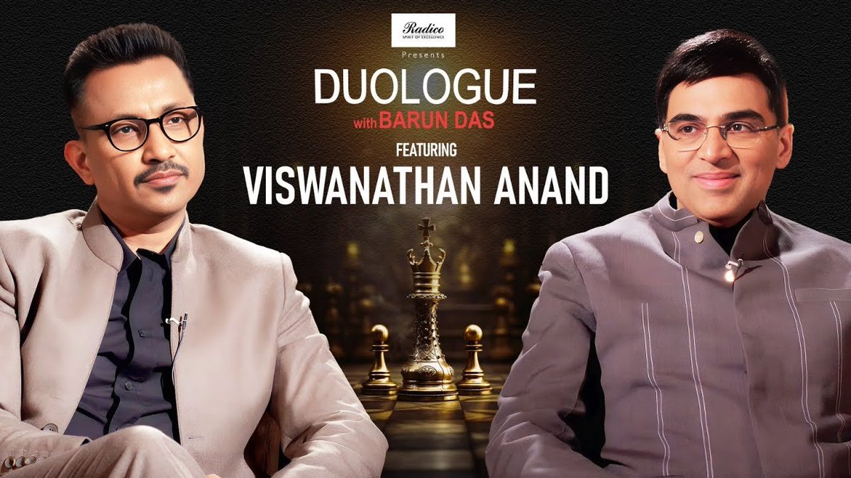 News9Tweets's tweet image. “No one is peaceful on the inside.” @vishy64theking opens up on pressure, conflict &amp;amp; what competition really feels like. 

Full episode on Duologue with Barun Das: youtube.com/watch?v=tLe701…

@justbarundas #Competition #Chess #Olympics #ViswanathanAnand #Duologue #BarunDas #FIDE…