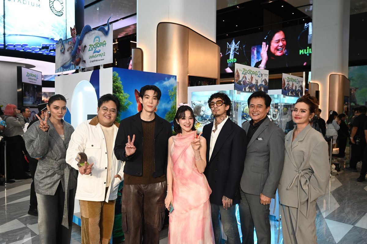 “เจเจ - ส้ม มารี - ธามไท - หญิง - แก้ม - โดม - หนุ่ม” 7 นักพากย์คนดัง ชวนแฟน ๆ ต้อนรับการกลับมาของ จูดี้-นิค และแก๊งสัตว์สุดป่วน ในงานเปิดตัว “Disney’s Zootopia 2 นครสัตว์มหาสนุก 2”

#jaylerr #zommarie #TIMETHAI 
#gamwichayanee #domejaruwat
#realyingrhatha #santanoom
#Zootopia2TH