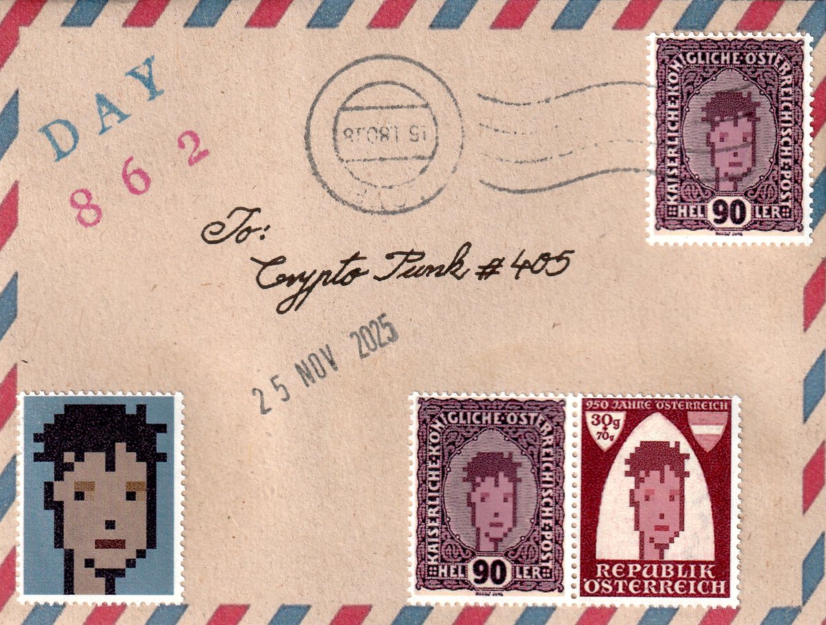 ProfileStamper's tweet image. 🎨Daily #Art Campaign

🗓️ 𝐃𝐀𝐘 #862:

👑 @cryptopunksnfts #405 👑

✨ 𝑻𝒐 𝒃𝒆 𝒄𝒐𝒏𝒔𝒊𝒅𝒆𝒓𝒆𝒅 𝒂𝒔 𝒕𝒉𝒆 𝒏𝒆𝒙𝒕 𝒄𝒂𝒏𝒅𝒊𝒅𝒂𝒕𝒆,
🟣 𝐹𝑜𝑙𝑙𝑜𝑤 𝑚𝑒  &amp;amp;  𝑠𝑒𝑛𝑑 𝑚𝑒 𝑎 𝐷𝑀

#NFT #PFP  #Bitcoin #CryptoPunk