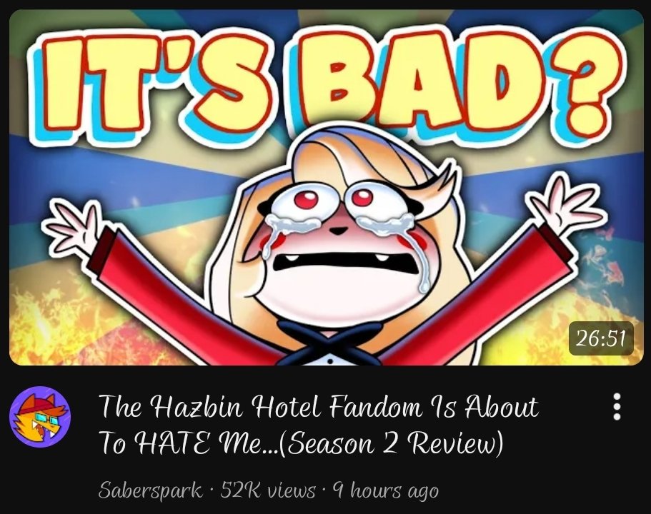 Official_TVC's tweet image. Listen.
He&apos;s ALLOWED to have his opinion.
He&apos;s ALLOWED to not like it.
But to try &amp;amp; say IT&apos;S BAD like an objective statement is such a level of dishonesty that FLOORS me.
What&apos;s bad? The animation? Nope.
The music? Hell no!
The characters?
The story??
Be subjective not objective!