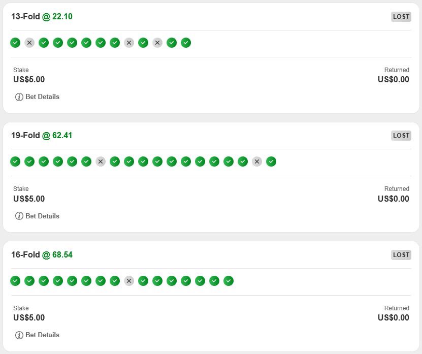 MegaFunTweets's tweet image. Trying out different strategies on Betway and I always come close to hitting a winner. 
Will need to devise a strategy that can increase my chances of booming so I can start going in heavy.