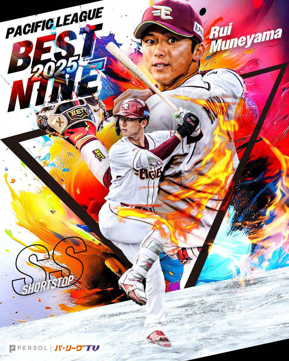 ／
2025年度 #ベストナイン賞
＼

東北楽天 #宗山塁 選手が初受賞㊗️

#RakutenEagles