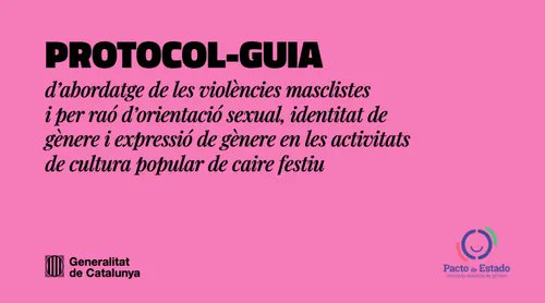 Avui #25N, Dia Internacional per a l'Erradicació de la Violència vers les Dones, reivindiquem una #CulturaPopular lliure de violència!

Sabeu que tenim un Protocol-guia per les entitats i garantir espais festius segurs i inclusius per a totes?