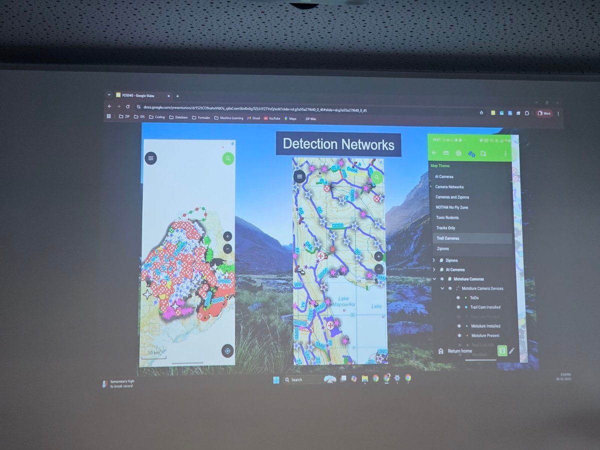 QFieldForQGIS's tweet image. FOSS4G Auckland 2025 – what a gathering! 🎉

Even Auckland&apos;s Sky Tower got in on the action, lighting up in QField green! ;)

Thank you to everyone who made FOSS4G Auckland unforgettable

#FOSS4G