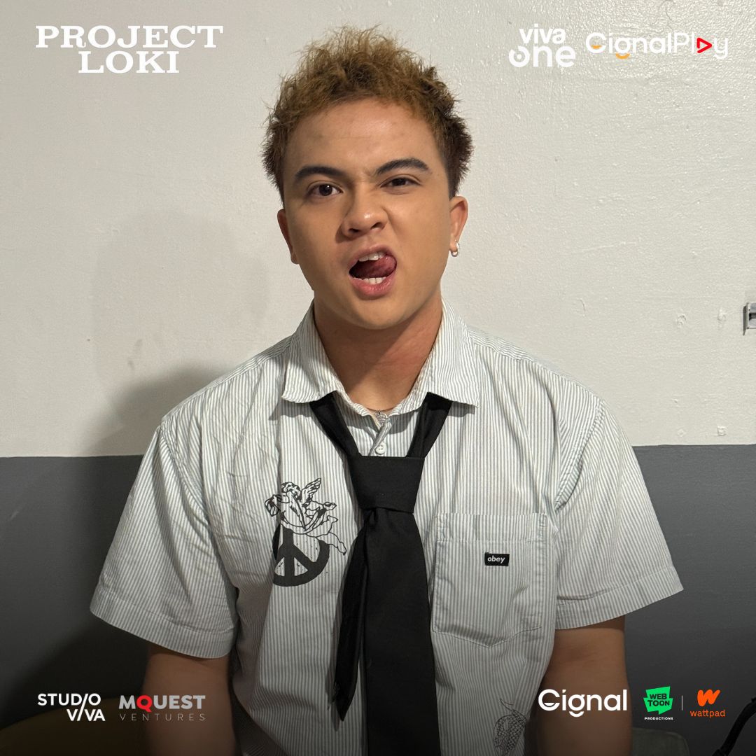 StudioVivaPH's tweet image. Iba talaga ang angas mo, Rye! 

Abangan ang Wattpad’s most famous mystery thriller series, PROJECT LOKI written by AkoSiIbarra.

Directed by Xian Lim. Soon on Viva One and Cignal Play.

#ProjectLoki
#VivaOne #CignalPlay
#Wattpad #WebtoonProductions
#MQuest #Cignal #StudioViva