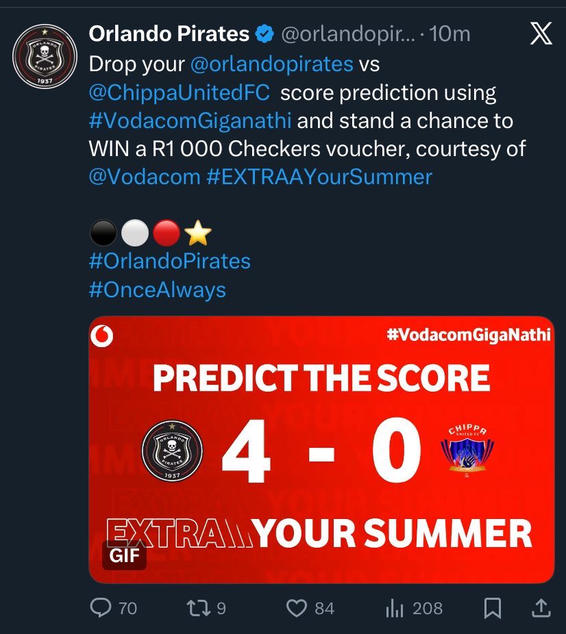 ivyPapi_Vii's tweet image. #vodacomgiganathi 
#orlandopirates 
#oncealways 
@orlandopirates @Vodacom