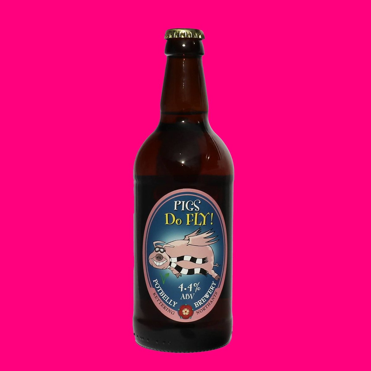 PotbellyBrewLtd's tweet image. PIGS DO FLY! 4.4%

A Single Hopped beer, easy drinking Light Golden with a depth of flavour that other light beers lack. #pigs #pigsdofly #potbellybrewery #kettering #Northants