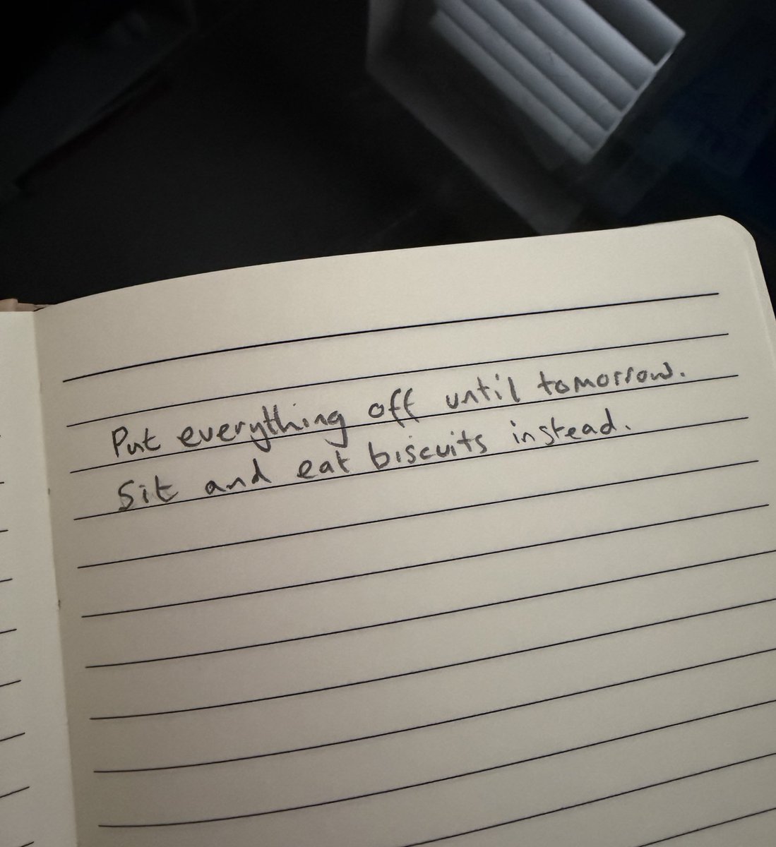 Just looking at my to-do list for today. Seems quite manageable actually.