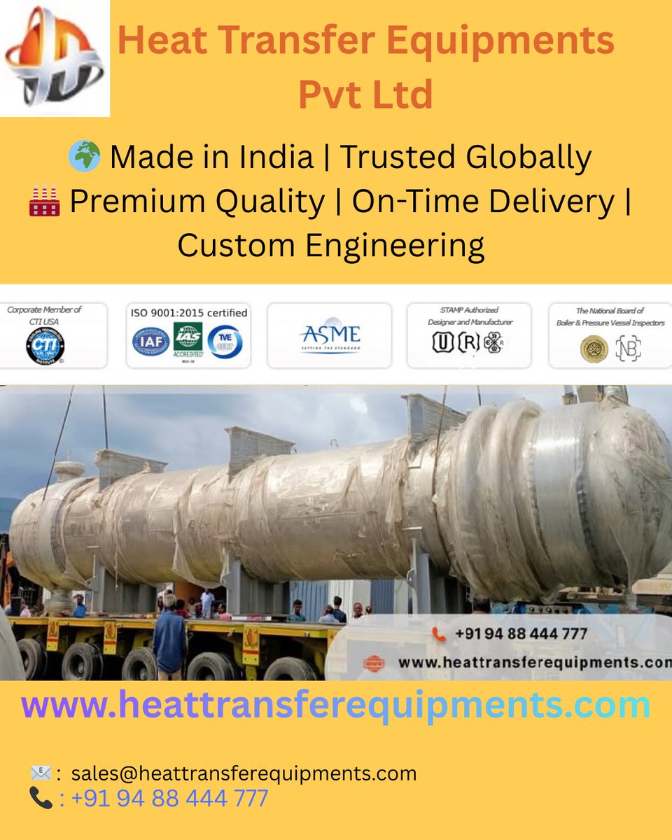 Heat transfer equipments  pvt ltd (@heatequipments) on Twitter photo 