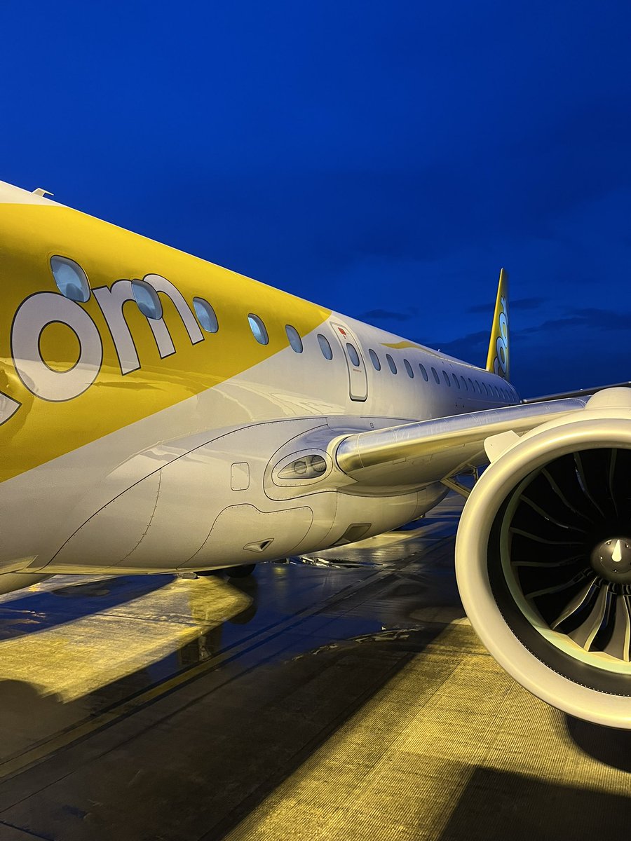 planeopedia's tweet photo. Recently had a wonderful time on @flyscoot’s newest E190 jets, absolutely love the luxury of a 2-2 seat configuration 😍 https://t.co/zsCJGwiHO7
