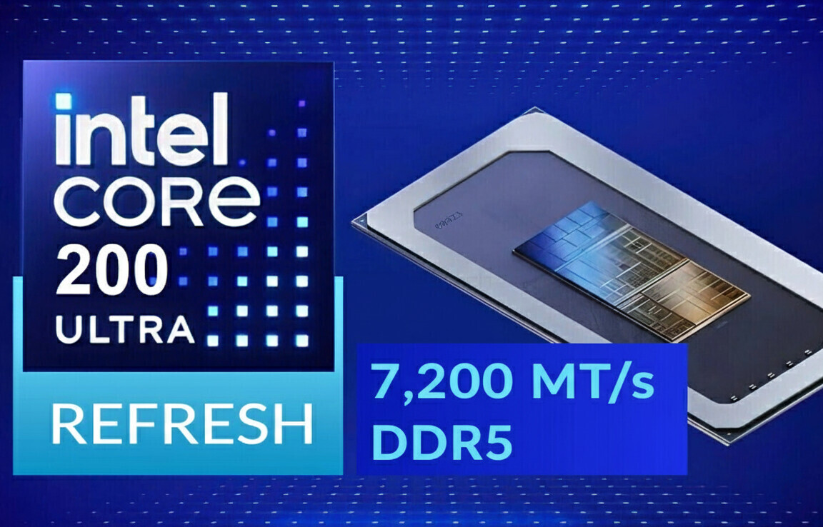 TechPowerUp's tweet image. Intel &quot;Arrow Lake Refresh&quot; Brings 7,200 MT/s DDR5 Memory Support tpu.me/54er