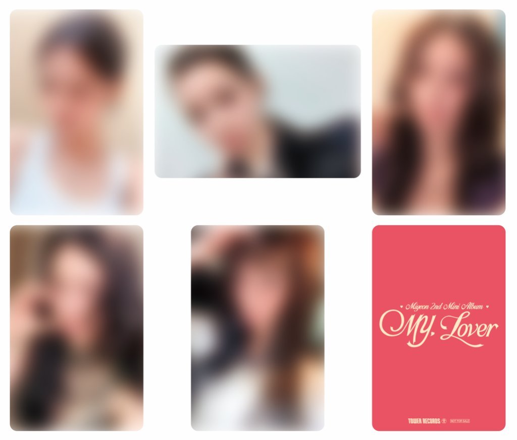 タワ渋kpop】 #MIYEON 2nd Mini Album 『MY, Lover』5Fにて販売中ᕱ