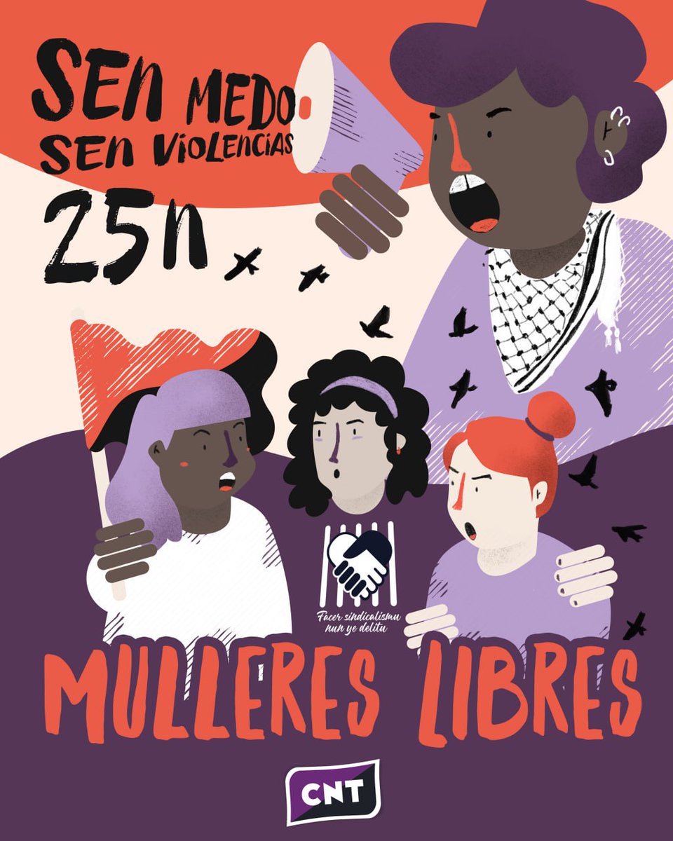 Sin miedo. Sin violencia. Mujeres libres. 💜🖤

"...una violencia que, en el sistema capitalista en el que vivimos, se manifiesta en todos los ámbitos de la vida de las mujeres..."

cnt.es/noticias/23713/

#25N