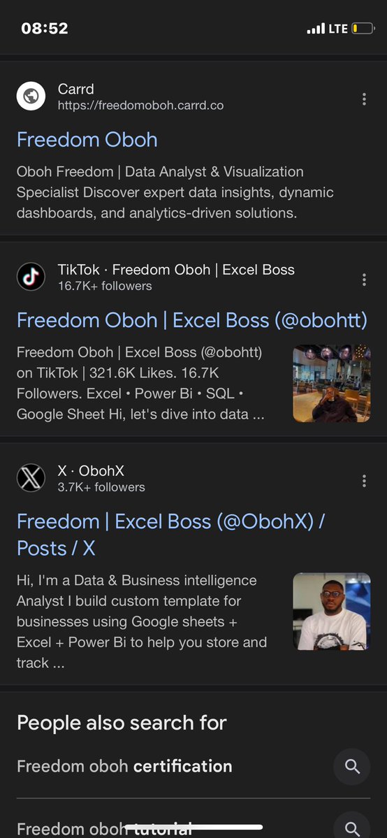 ObohX's tweet image. No Long Talk 

Google yourself and quote this this tweet 🤭