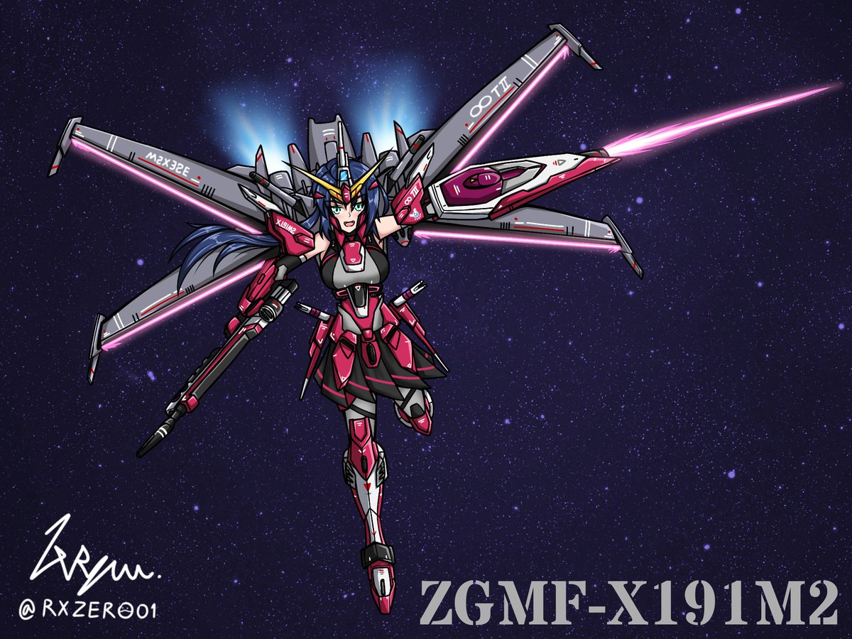 RXZERO01's tweet image. MS Girl 
Infinite Justice Gundam Type II 

#MSGirl
#MS少女
#gundamseedfreedom 
#RXZERO01