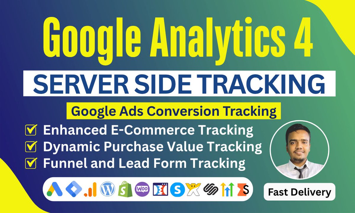 NishadInsights's tweet image. Struggling to track your ecommerce conversions accurately?
I help businesses set up GA4, GTM, Server Side Tracking, and Meta Conversion API to get clean and reliable data.

Check out my Gig on Fiverr: fiverr.com/s/AyX8zE5 
#GA4 #GTM #EcommerceTracking #ServerSideTracking