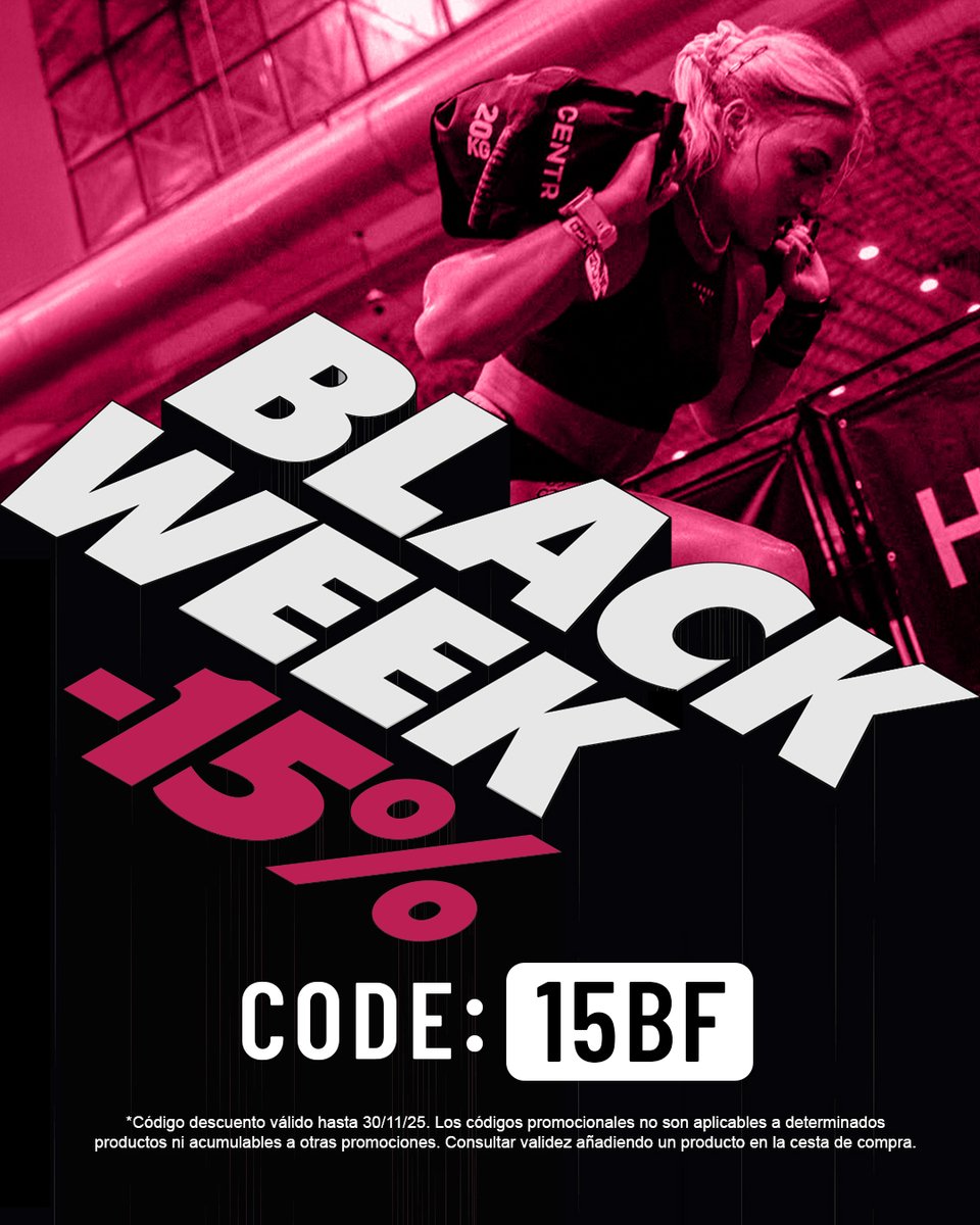 tradeinnsl's tweet image. ¡La campaña Black Week no para! 🔥 Utiliza el 15% EXTRA de descuento desbloqueado en todas las tiendas TRADEINN 🔓 

➡️ Código: 15BF

Cumple tus deseos por menos 🚀

*Código descuento válido hasta 30/11/25. Consultar validez añadiendo un producto en la cesta de compra.