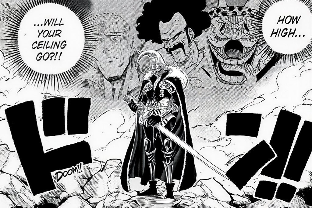 Say it with me 
Garling is the most useless character in OP.
Even Buffy has done more than this clown 
#ONEPIECE1166