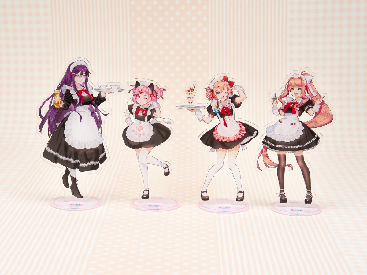 台湾コラボカフェグッズ‼／ 『ドキドキ文芸部！』グッズ各種[ツクヨミ