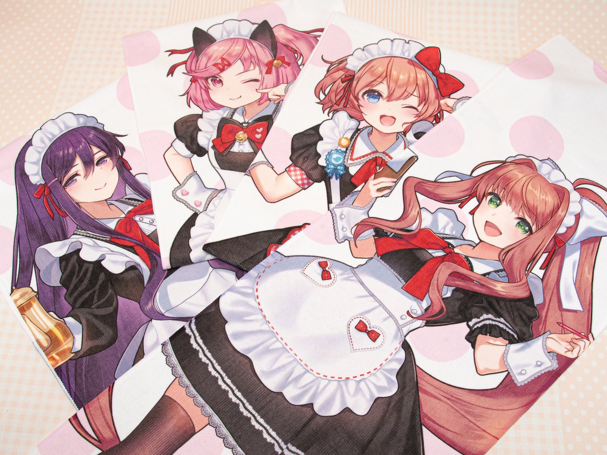 台湾コラボカフェグッズ‼／ 『ドキドキ文芸部！』グッズ各種[ツクヨミ