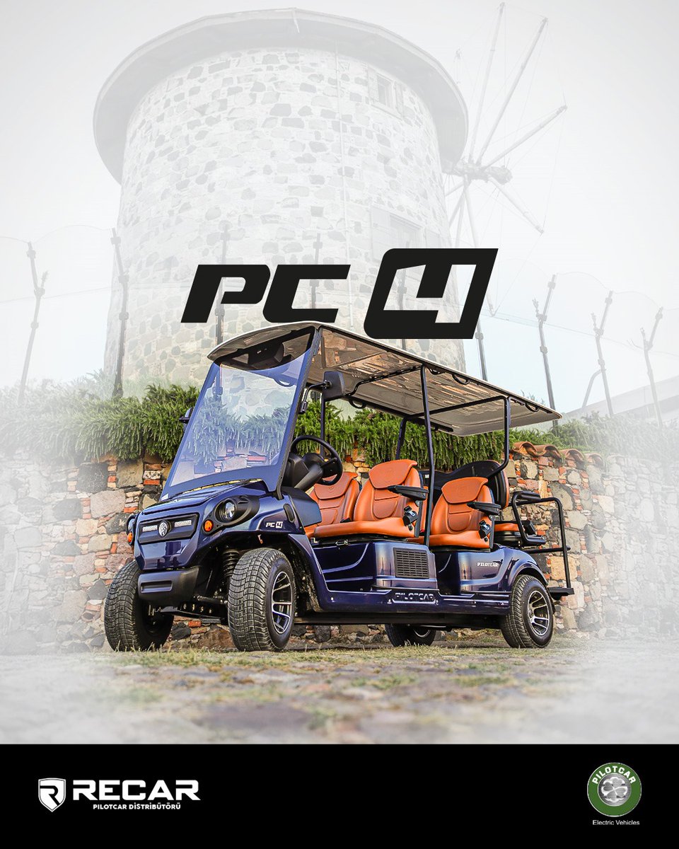 Lüksü, performans ve tasarrufla buluşturan PC-4 RECAR satış noktalarında!

#Recar #Pilotcar #electricutilityvehicle #electricutilitycart #electricutilitycarts