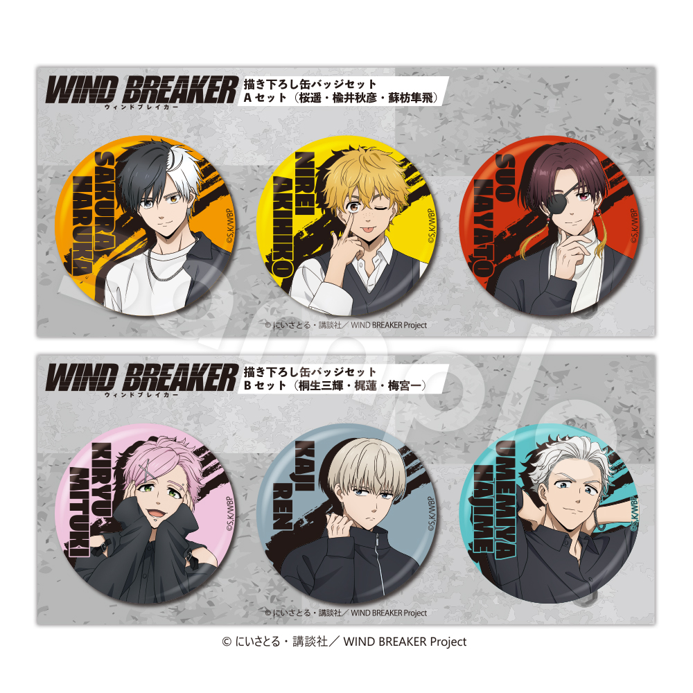 WIND BREAKER おまけ 2026年1月24日発売「WIND BREAKER」 ぬいパル すきっぷ ショコラ