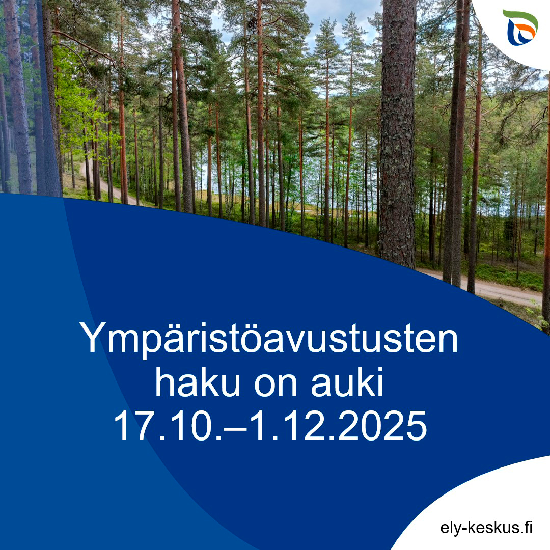 ELY-keskuksissa on avoinna useita rakennettuun ja luonnonympäristöön liittyviä avustushakuja. Vielä ehdit hakea. Tutustu avustuksiin ja hae 1.12. mennessä: ely-keskus.fi/ymparistoavust…

#valtioavustus #ympäristöavustus #ELYkeskus