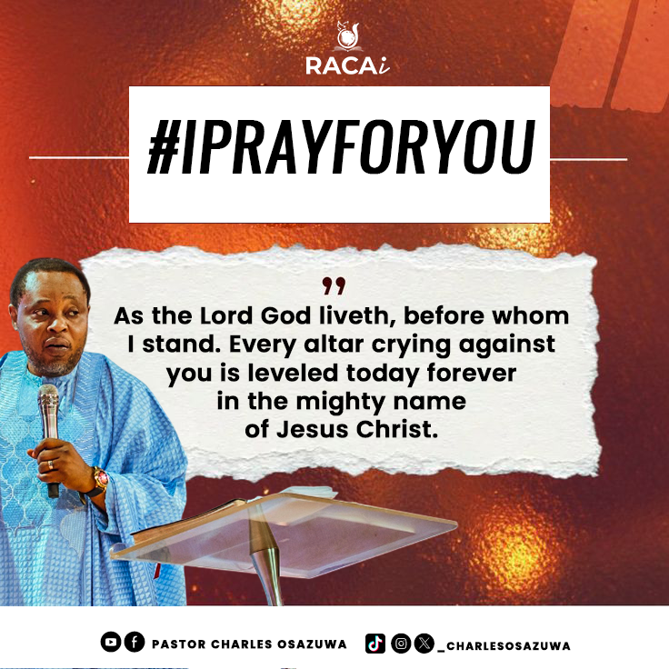 _charlesosazuwa's tweet photo. #IPrayForYou

As the Lord God liveth, before whom I stand. Every altar crying against you is leveled today forever in the mighty name of Jesus Christ.

#pastorcharlesosazuwa #PropheticDeclaration #pray #RACAi #RefiningDestinies #empower #todoallthings https://t.co/vCMzD9jOxU