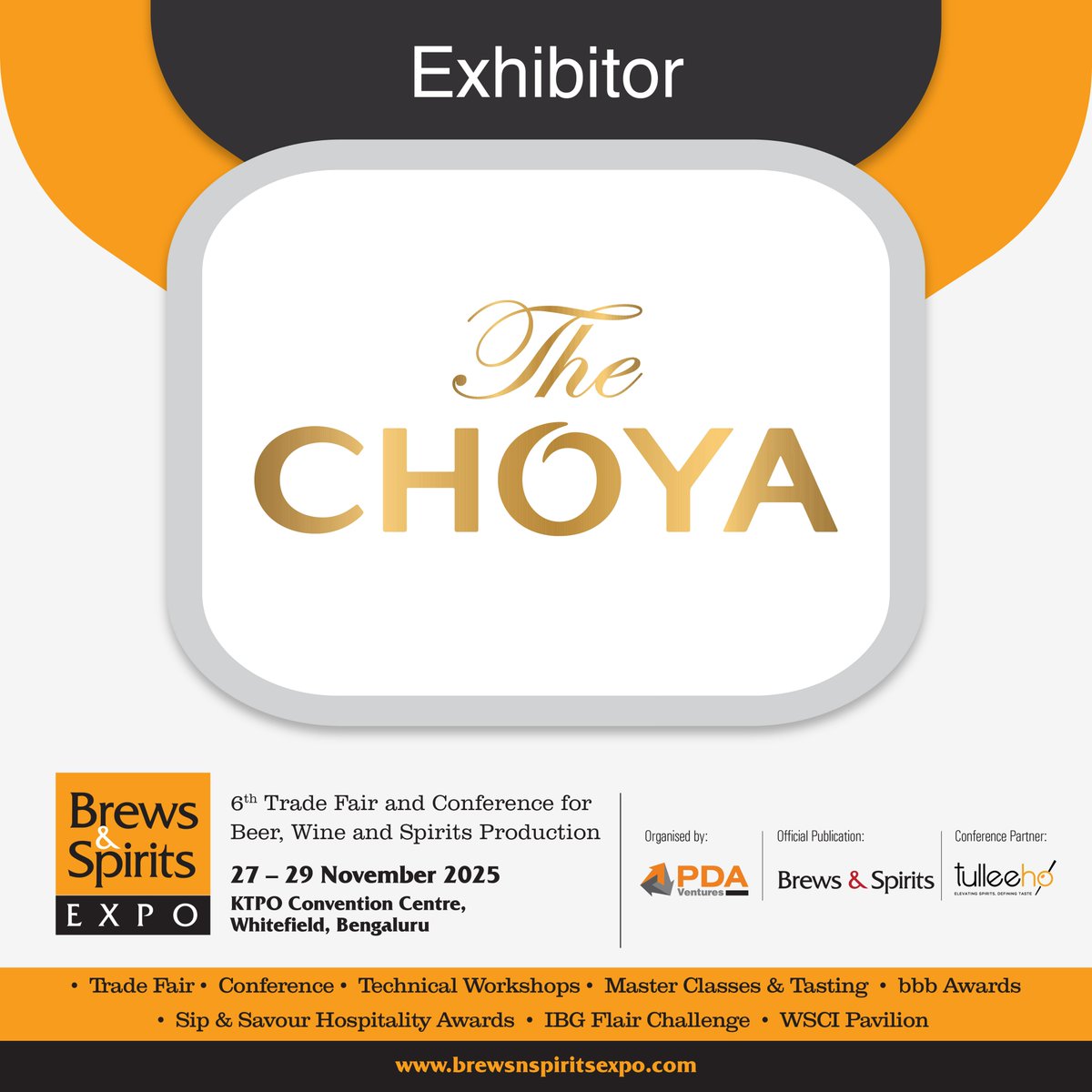 bns_expo's tweet image. 𝑨 𝒘𝒂𝒓𝒎 𝒘𝒆𝒍𝒄𝒐𝒎𝒆 𝒕𝒐 𝑻𝒉𝒆 𝑪𝒉𝒐𝒚𝒂 𝒂𝒔 𝒂𝒏 𝒆𝒙𝒉𝒊𝒃𝒊𝒕𝒐𝒓 𝒂𝒕 𝑩𝒓𝒆𝒘𝒔 &amp;amp; 𝑺𝒑𝒊𝒓𝒊𝒕𝒔 𝑬𝒙𝒑𝒐 2025!

#TheChoya #Choya #JapaneseSpirits #BrewsAndSpiritsExpo #BrewsandSpiritsExpo2025 #BeverageIndustry #FoodAndBeverage #CraftSpirits #PremiumSpirits