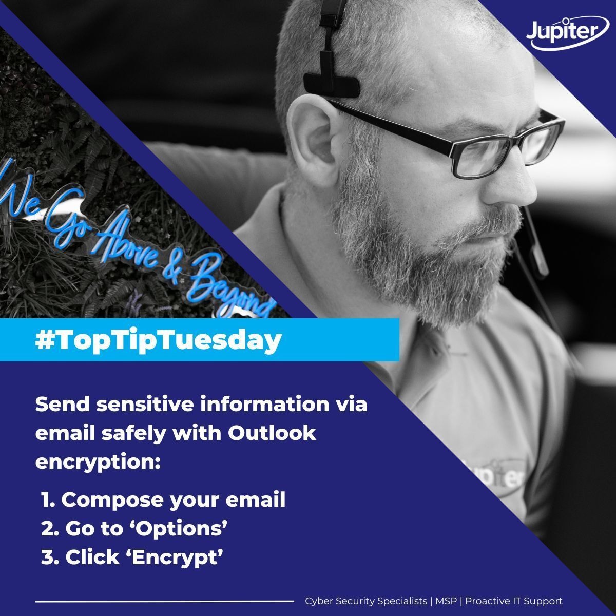 IT_Support_Hull's tweet image. Hands up if you use email encryption when sending sensitive information to colleagues... 

Hands up if you had no idea it was this👇 easy...!

#TopTipTuesday #CyberSecurityTips #CyberSafe #CyberSecuritySpecialists #ITSupport #ITConsultancy #ITSupportHull