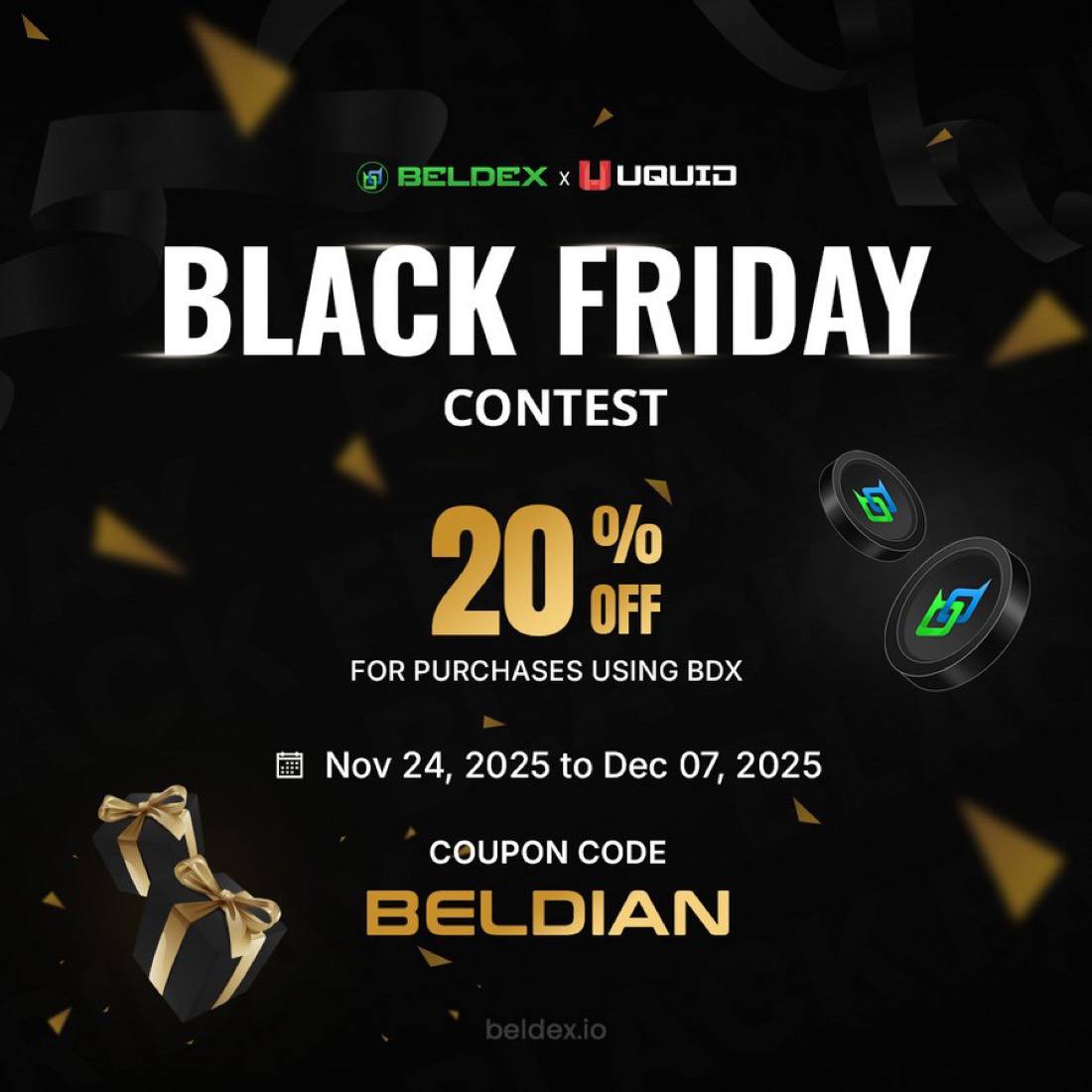 LunaWeb2's tweet image. Privacy isn’t just a principle it’s becoming a lifestyle.
And now, choosing @Beldexcoin doesn’t just protect your data…it also saves you money.

@uquidcard has rolled out an exclusive offer for the Beldex community, and it’s a perfect example of how real utility meets real-world…