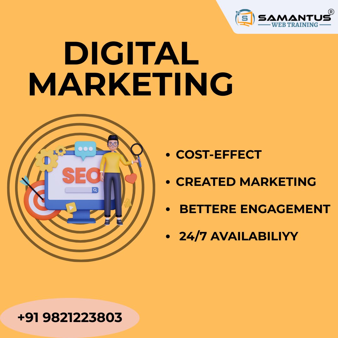 samantuswebtrng's tweet image. Your digital career starts here!
📚 Digital Marketing Course – Samantus Web Training
✔ Hands-on learning
✔ Expert mentors
✔ Recognized certification

✨Enroll today and become job-ready!

#LearnDigitalMarketing #SamantusWebTraining #OnlineLearning #MarketingProfessionals
