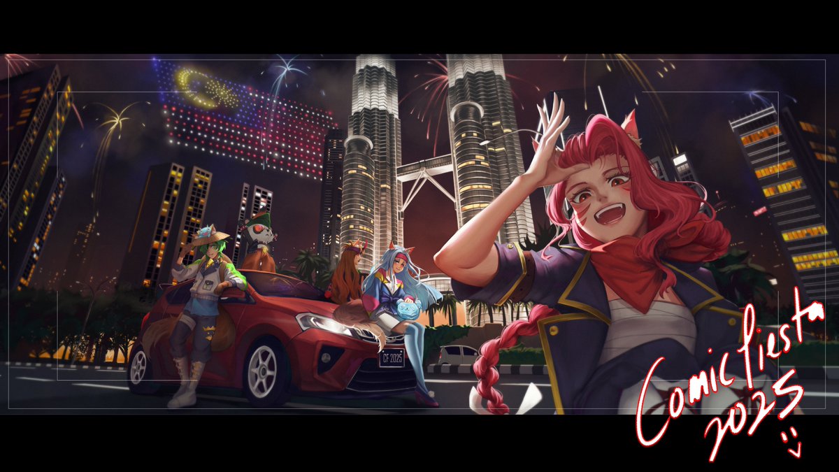 Achates_55's tweet image. Contest entry for cf 2025 x pixiv ~

Please visit my pixiv and give it a like if you like it!
pixiv.net/en/artworks/13…

Thank you very much~~
#cf2025 #pixiv #contest #Malaysia #comicfiesta2025
#art #artist #artwork #pixivcontest