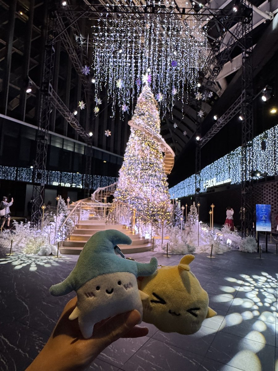 Catarotime's tweet image. 這一趟沒什麼把他們拿出來拍照的機會

但也是去看了

新宿的聖誕樹🎄
武藏野博物館
東京車站的銀杏
最後一天還多了一位小夥伴🐧

2025的🇯🇵旅程在這裡先告一段落
明年繼續帶著🌊🍿出去玩( ¯ ∀ ¯ )