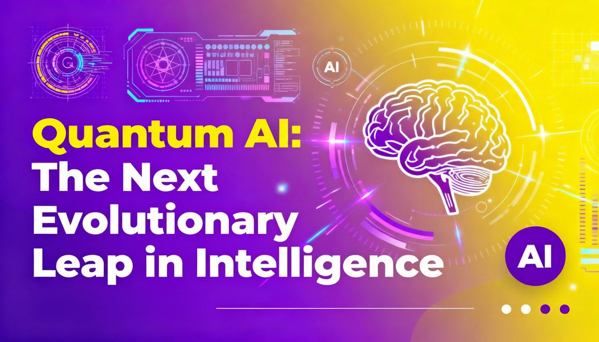 AnncodeHub's tweet image. Quantum AI: The Next Evolutionary Leap in Intelligence!

Quantum AI merges quantum computing’s revolutionary processing abilities with artificial intelligence.

☎️Discover More @ linkedin.com/feed/update/ur…