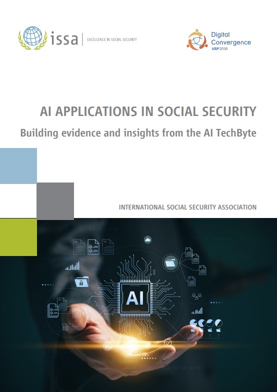 #ArtificialIntelligence in #SocialSecurity 

Unique insights into the adoption and use of #AI applications by social security institutions

37 cases from 21 institutions in 4 regions

Jointly with the Digital Convergence Initiative <a href="/giz_gmbh/">GIZ</a> 

issa.int/news/new-issa-…