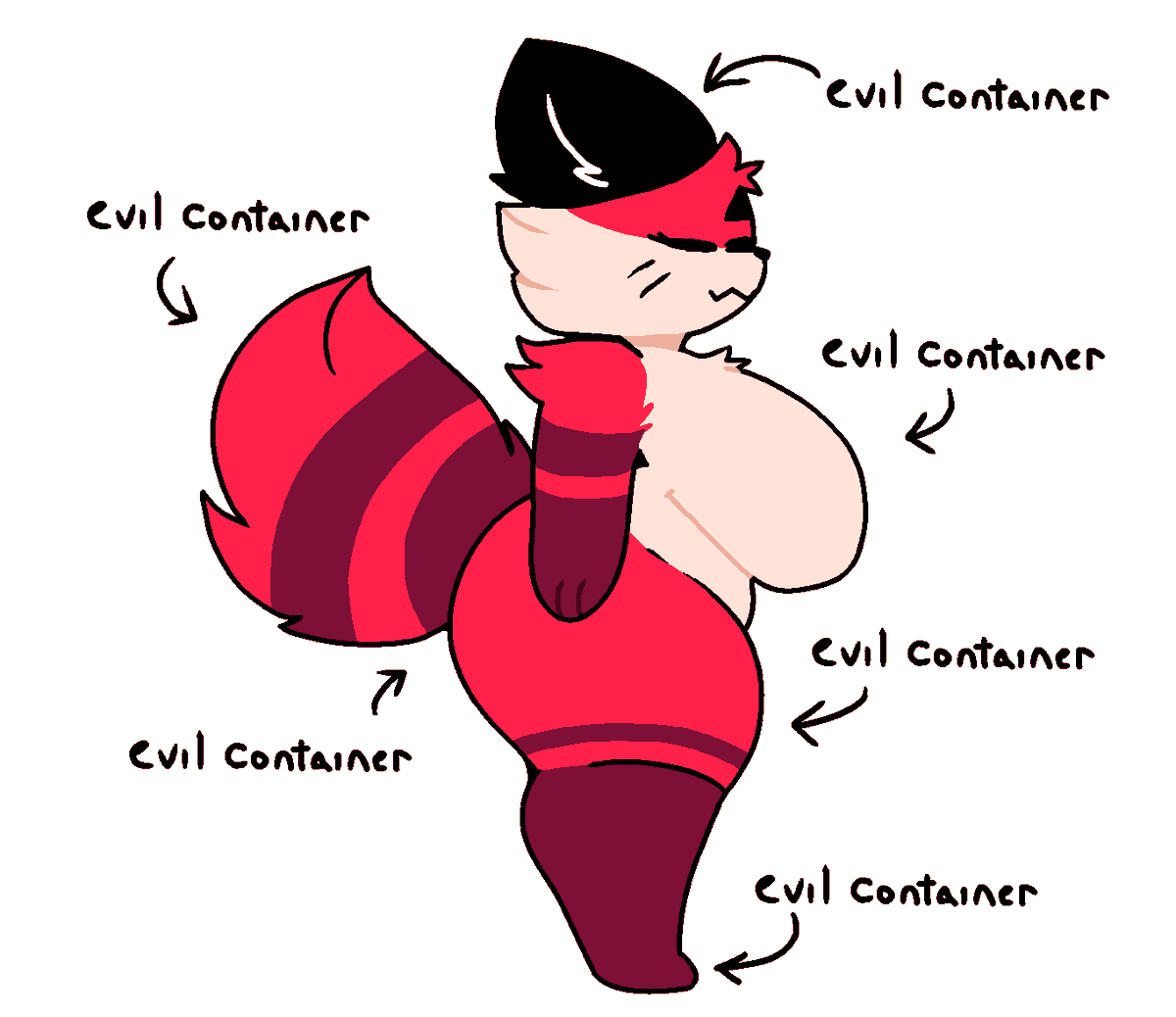 Xcrst1's tweet image. creature container